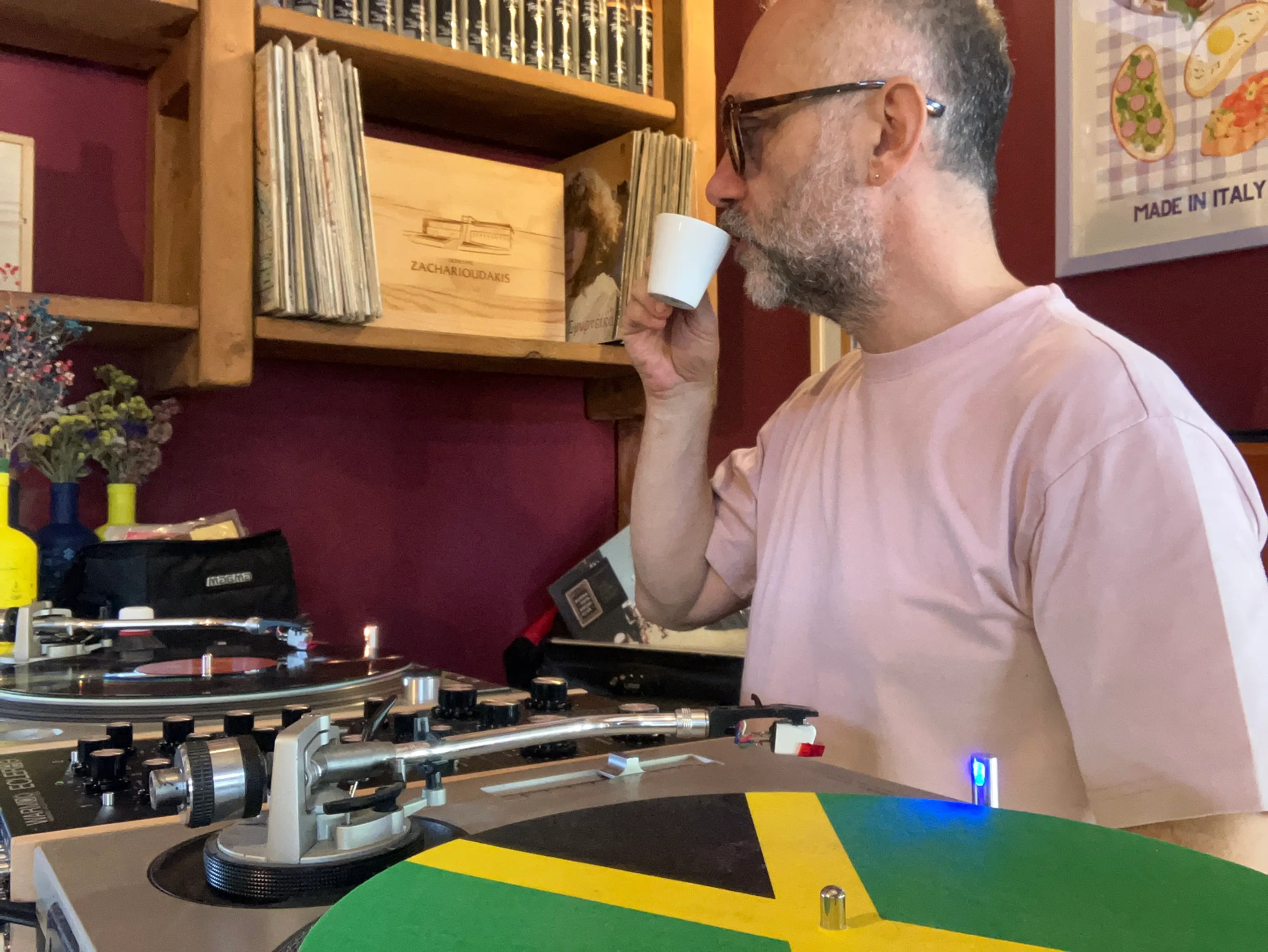 DJ Seitan Nikos Seitanidis vinyl DJ Katerini Greece
